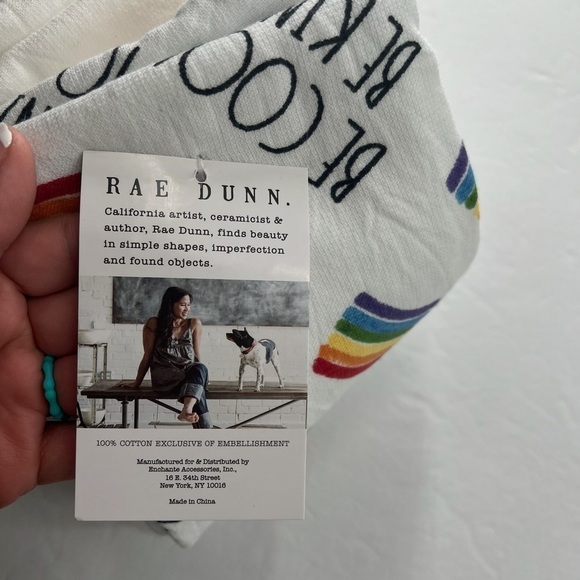 Rae Dunn Kitchen Towels 2 Sets of 2 Towels NEW - Picture 4 of 5